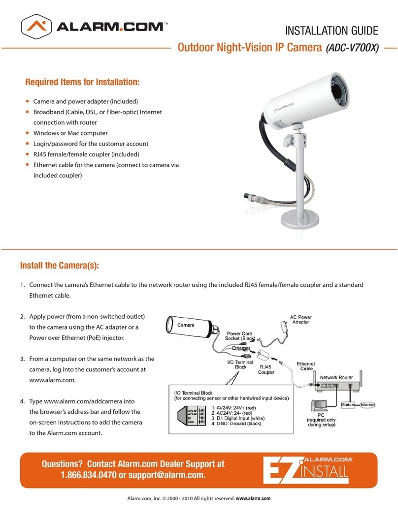 Alarmcom ADC-V700X installation guide