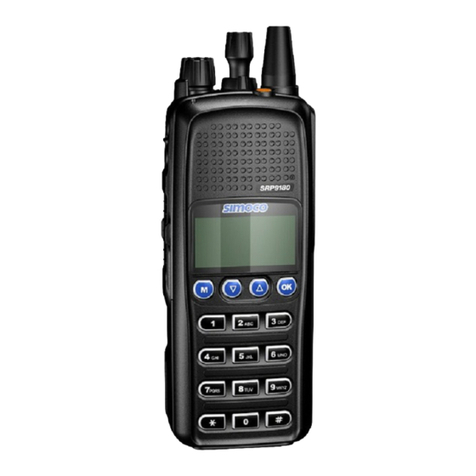 Simoco SPR180 User manual