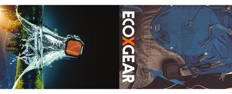 EcoxGear Ecopebble GDI-EGBP100-110 User manual