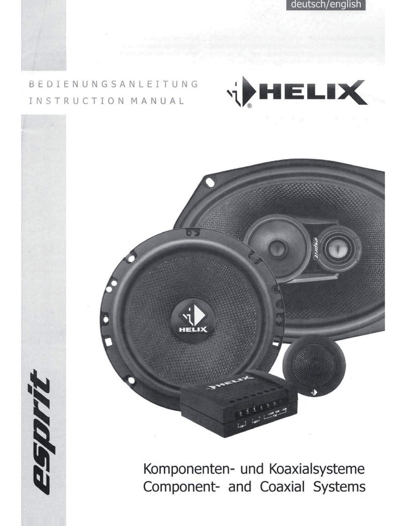 HELIX E 52C User manual HELIX E 52C User manual