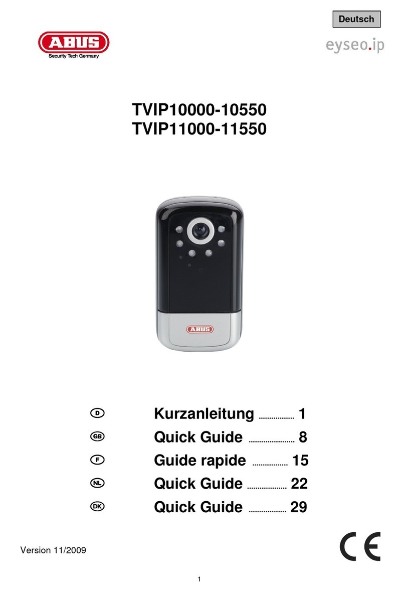 Abus TVIP10000-10550 quick guide