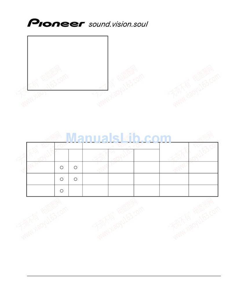 Pioneer S-FCRW220-K User manual