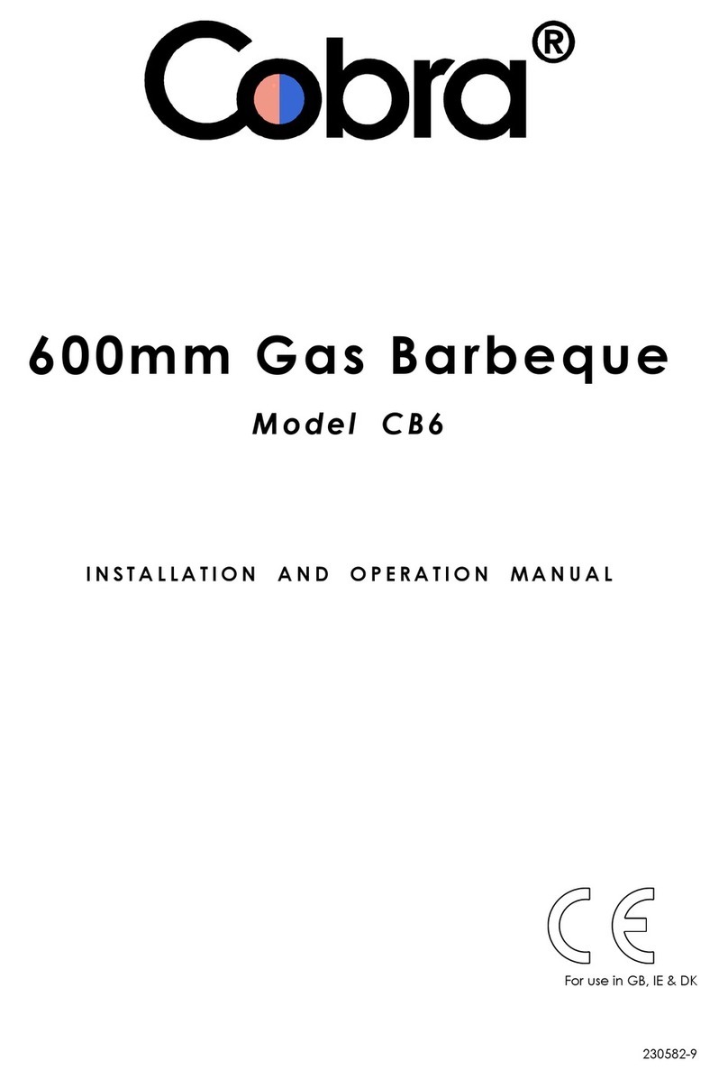 Cobra CB6 Installation and operation manual