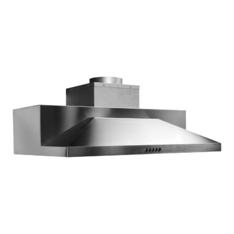 Sirius Range Hoods SUF1 User manual Sirius Range Hoods SUF1 User manual