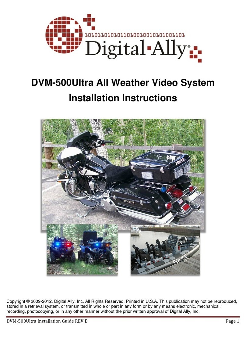 Digital-Ally DVM-500Ultra installation instructions