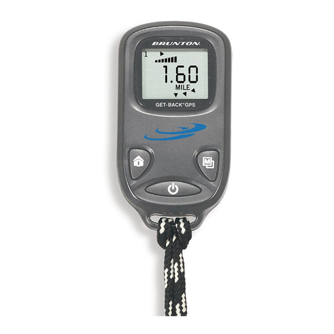 Brunton GET-BACK GPS user guide