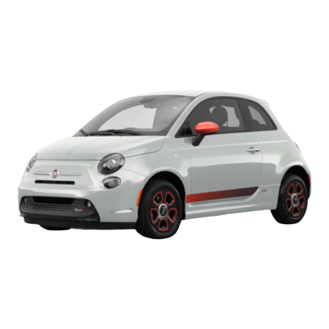 Fiat 2015 500e User manual Fiat 2015 500e User manual