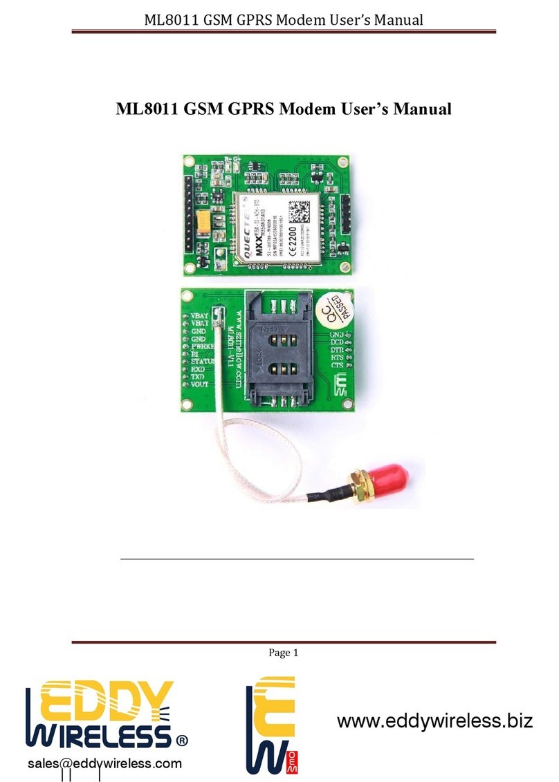 Eddy Wireless ML8011 user manual