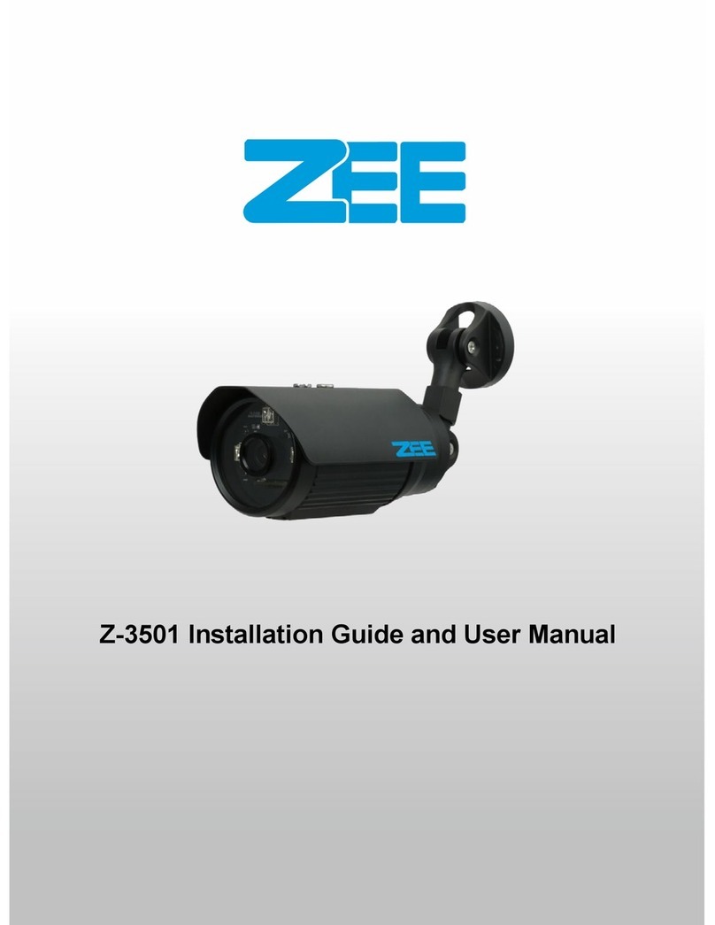 Zee Iveda Z-3501 Installation guide and user's manual