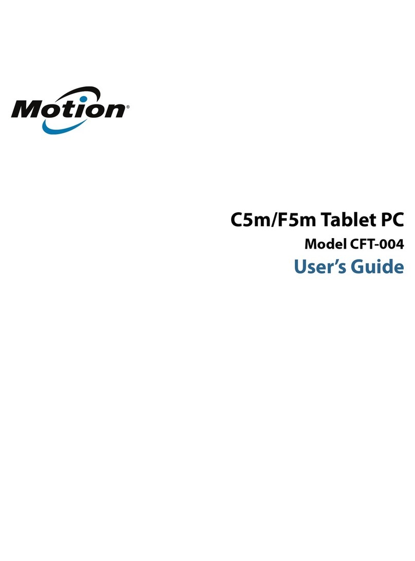 Motion C5m/F5m CFT-004 user guide