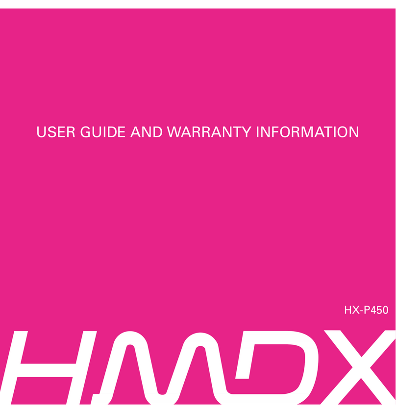 HMDX HX-P450 Instruction Manual