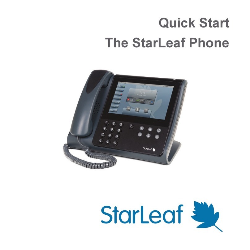 StarLeaf 2120 quick start