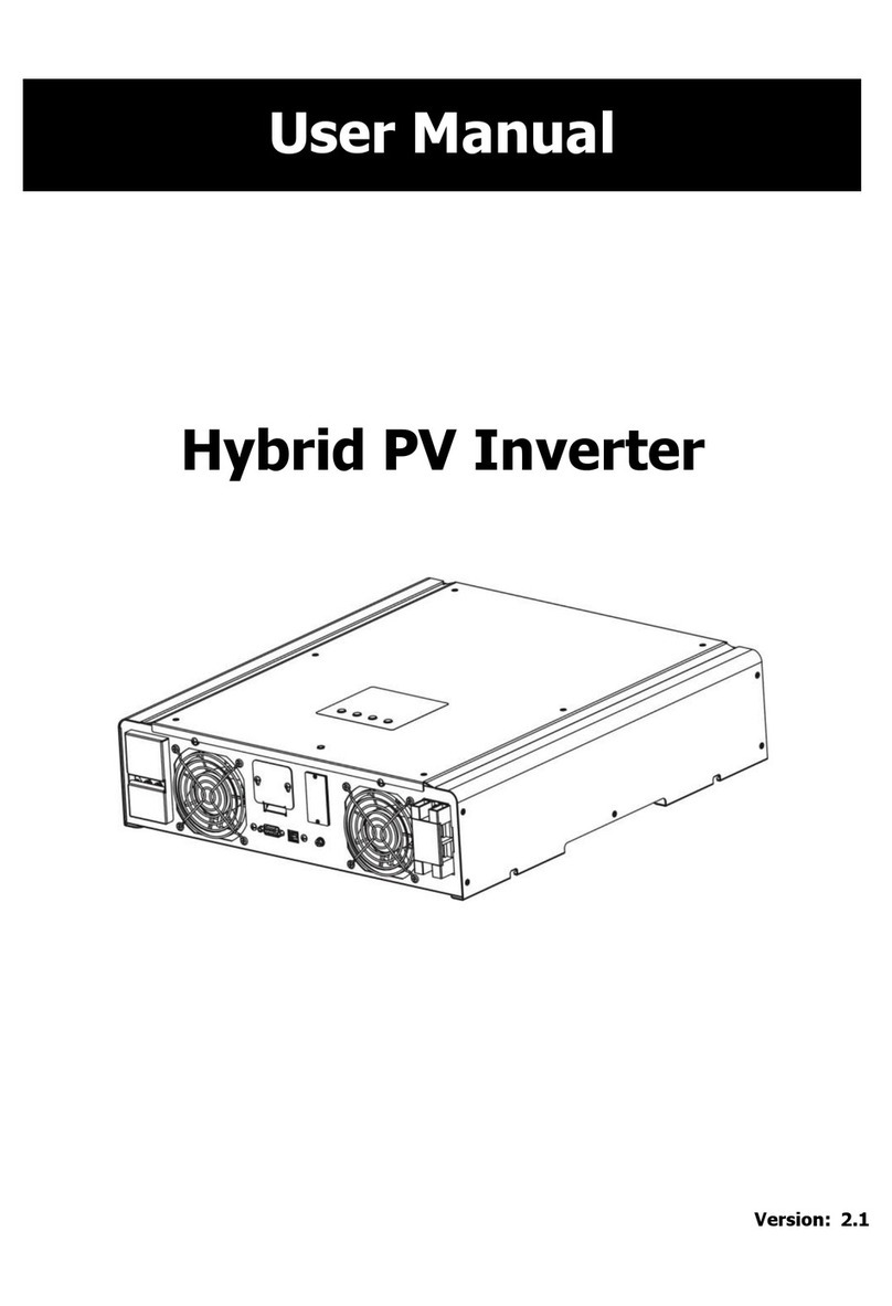 MPP Solar 3k hybrid User manual