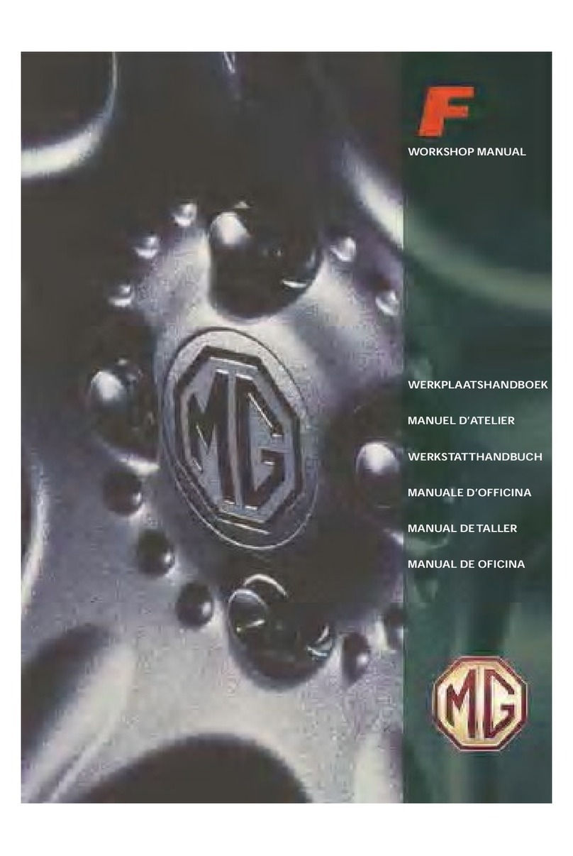 MG F Workshop manual