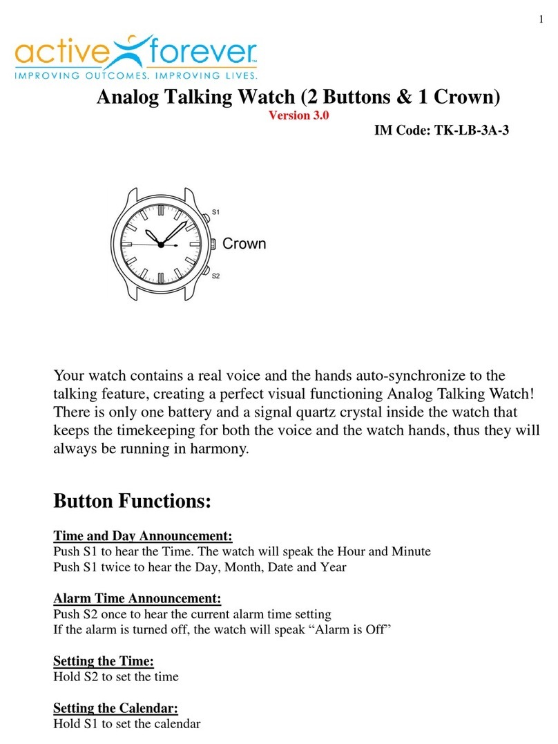 Activeforever TK-LB-3A-3 User manual