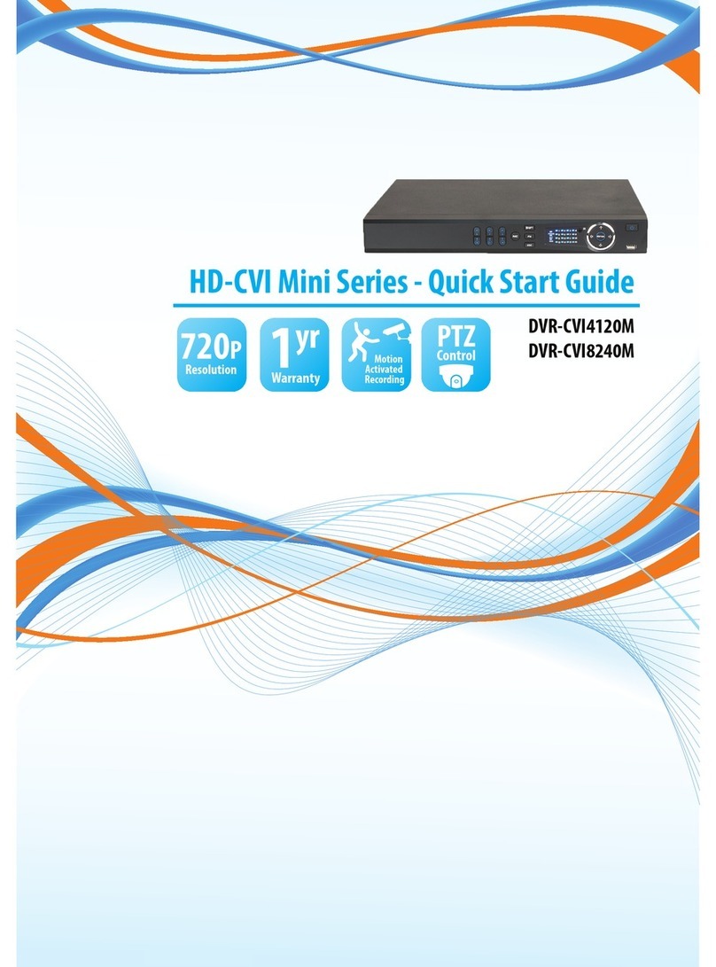 Security Camera King DVR-CVI8240M quick start guide