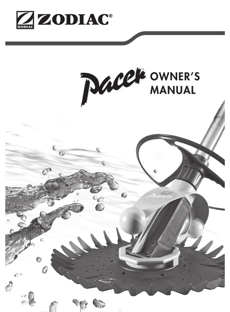 Zodiac Pacer User manual