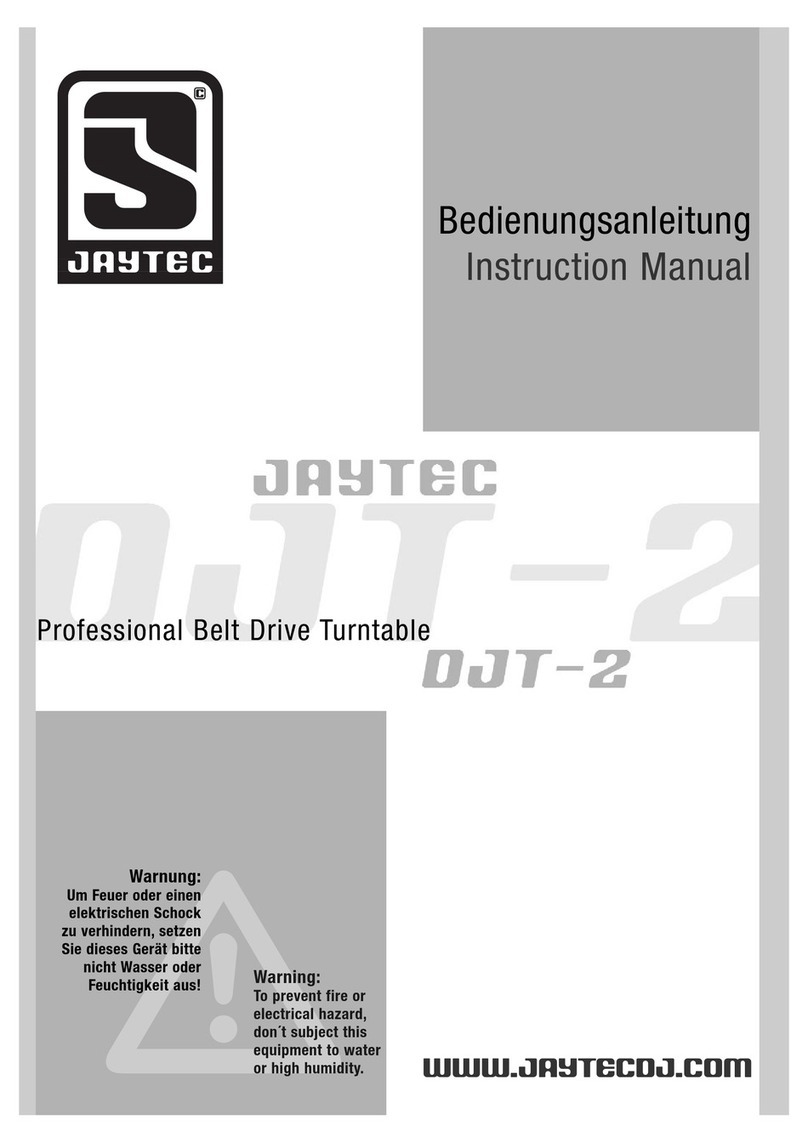 jaytec DJT-2 instruction manual
