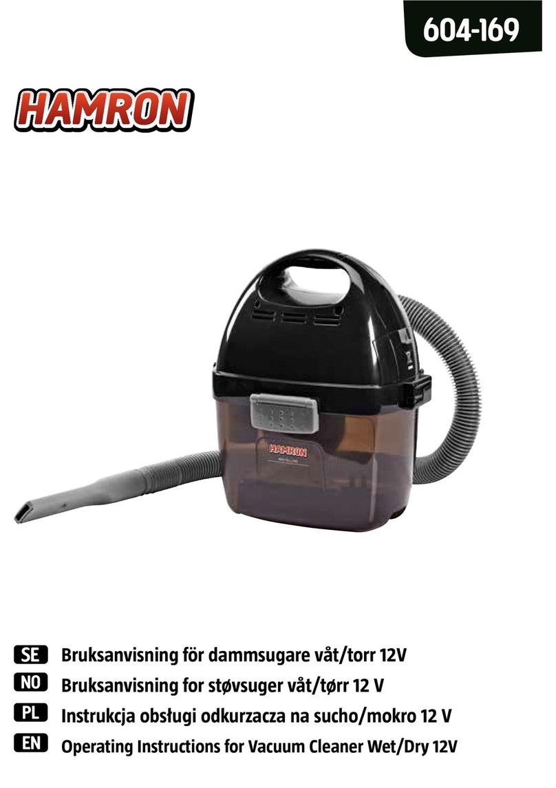 Hamron 604-169 operating instructions