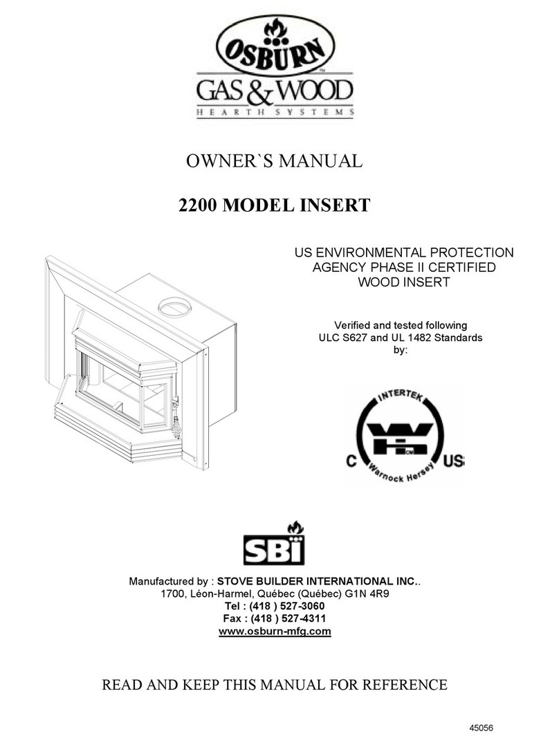 Gas & Wood 2200 owner's manual