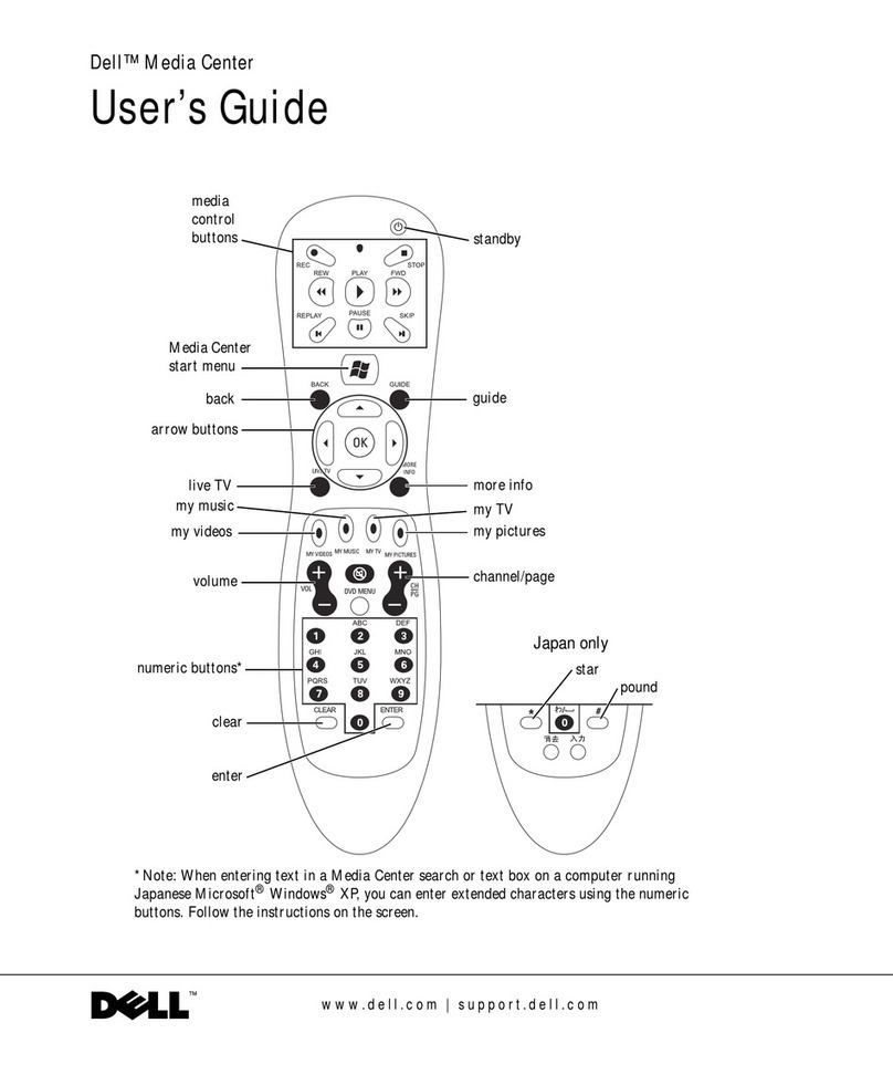 Dell Media Center user guide