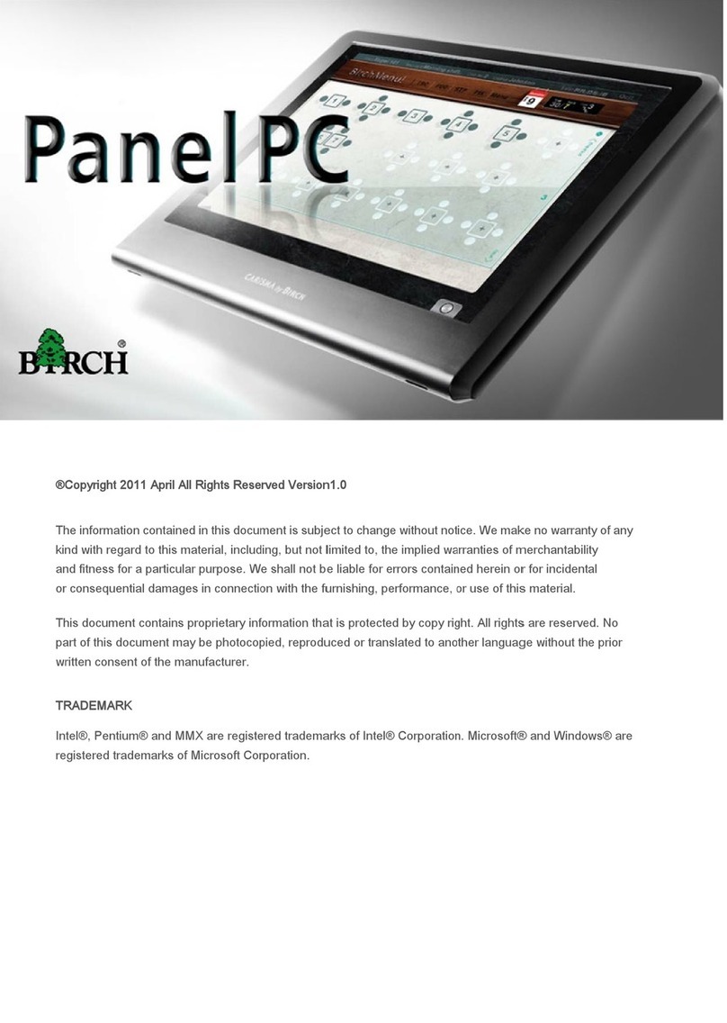 Birch Carisma user manual