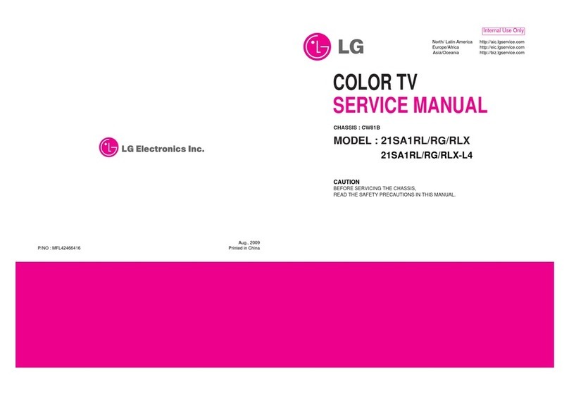 LG 21SA1RL User manual