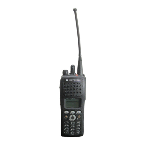 Motorola ASTRO XTS 2500I Model 1 User manual Motorola ASTRO XTS 2500I Model 1 User manual