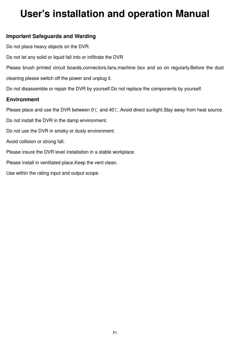 Conceptronic C8CHCCTVKITP User's installation and operation manual
