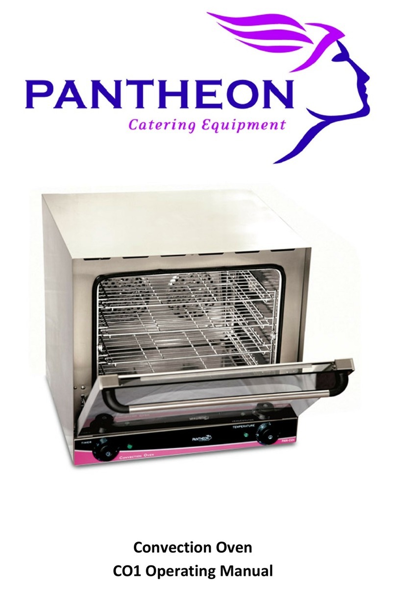 Pantheon CO1 operating manual