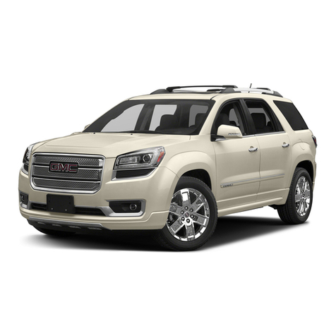GMC ACADIA User manual