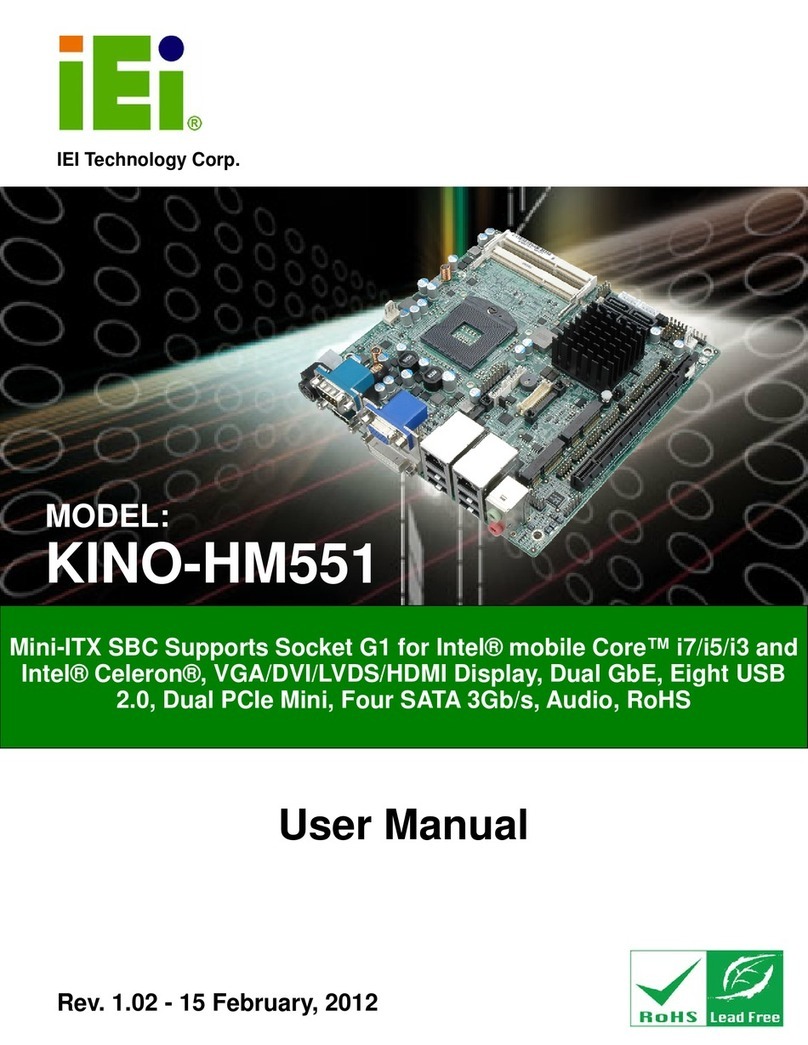 IEI Technology KINO-HM551 user manual
