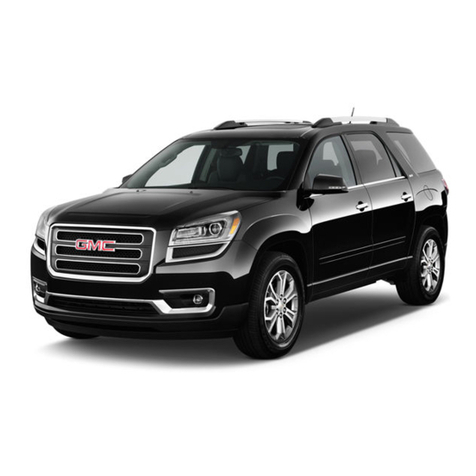 GMC Acadia 2015 User manual