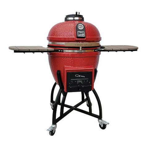 Vision grills Komado Professional S Series User manual