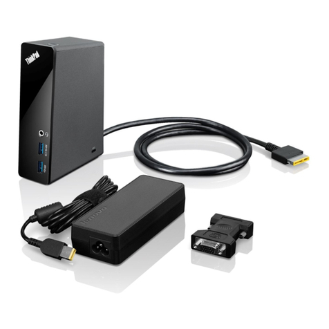 Lenovo ThinkPad OneLink Pro User manual