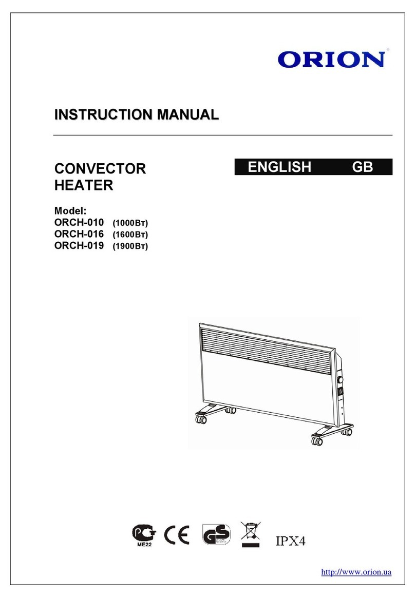 Orion ORCH-010 instruction manual