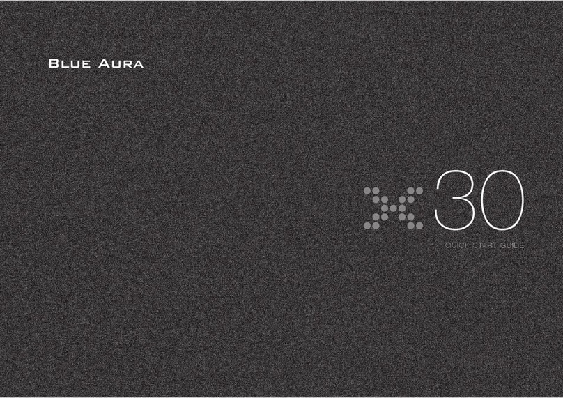 Blue Aura x30 quick start guide
