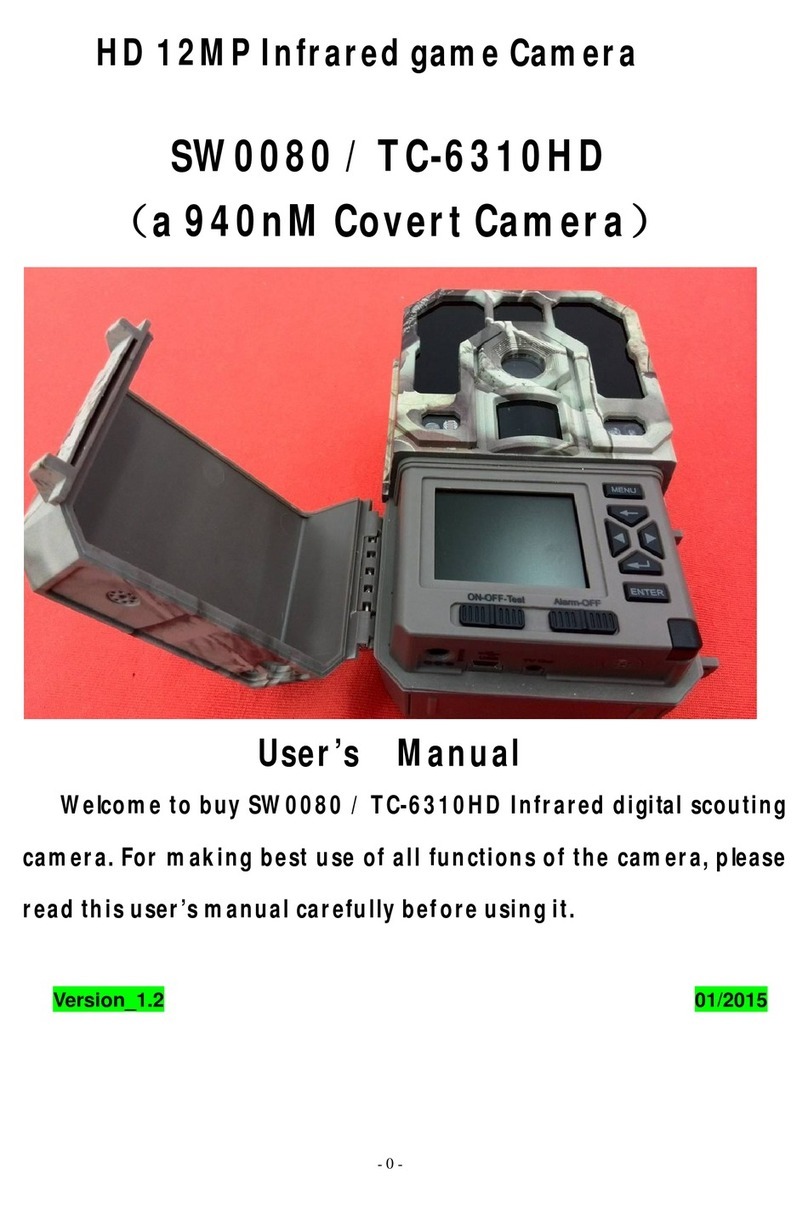 Trail Cameras SW0080 user manual