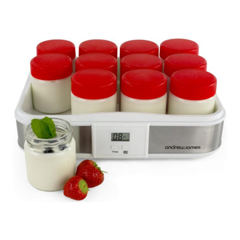 Andrew James Digital Yoghurt Maker User manual