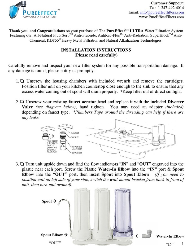 PureEffect ULTRA User manual