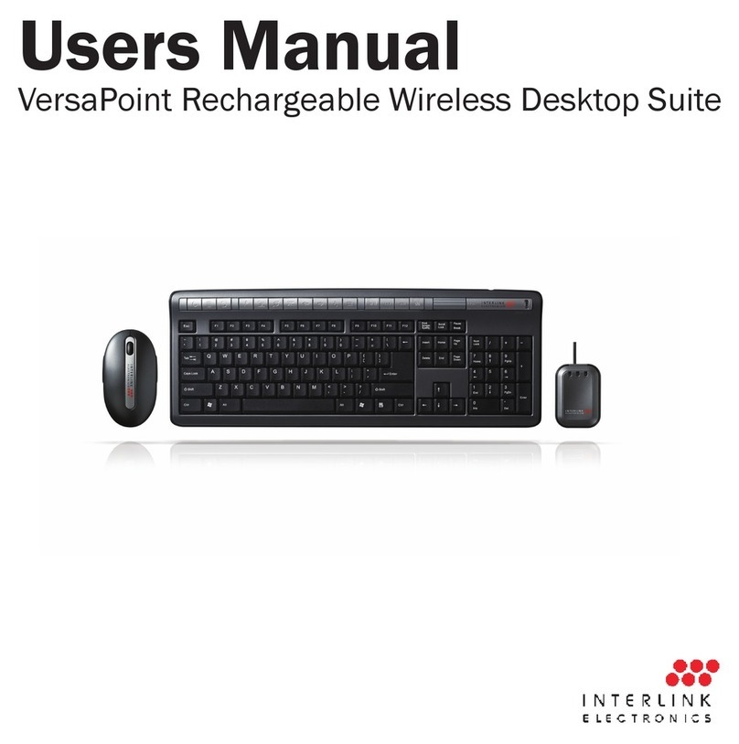 Interlink electronics VersaPoint user manual