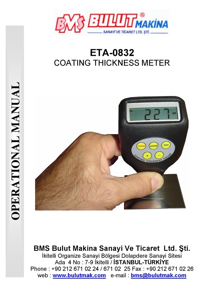 BMS ETA-0832 Quick start guide