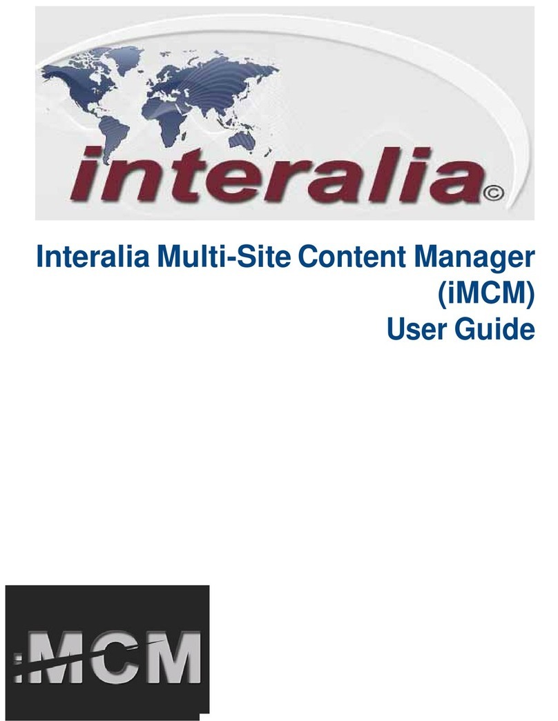Interalia iMCM user guide