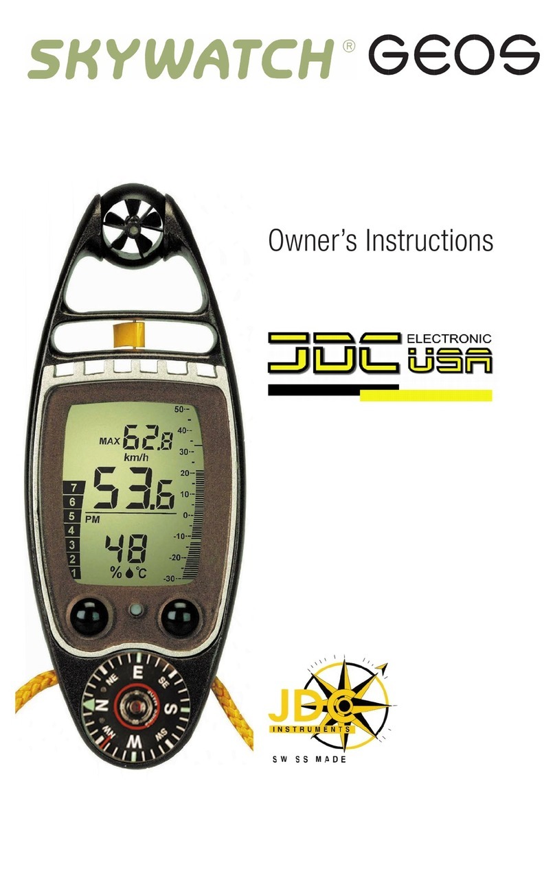 geos skywatch Owner's instructions
