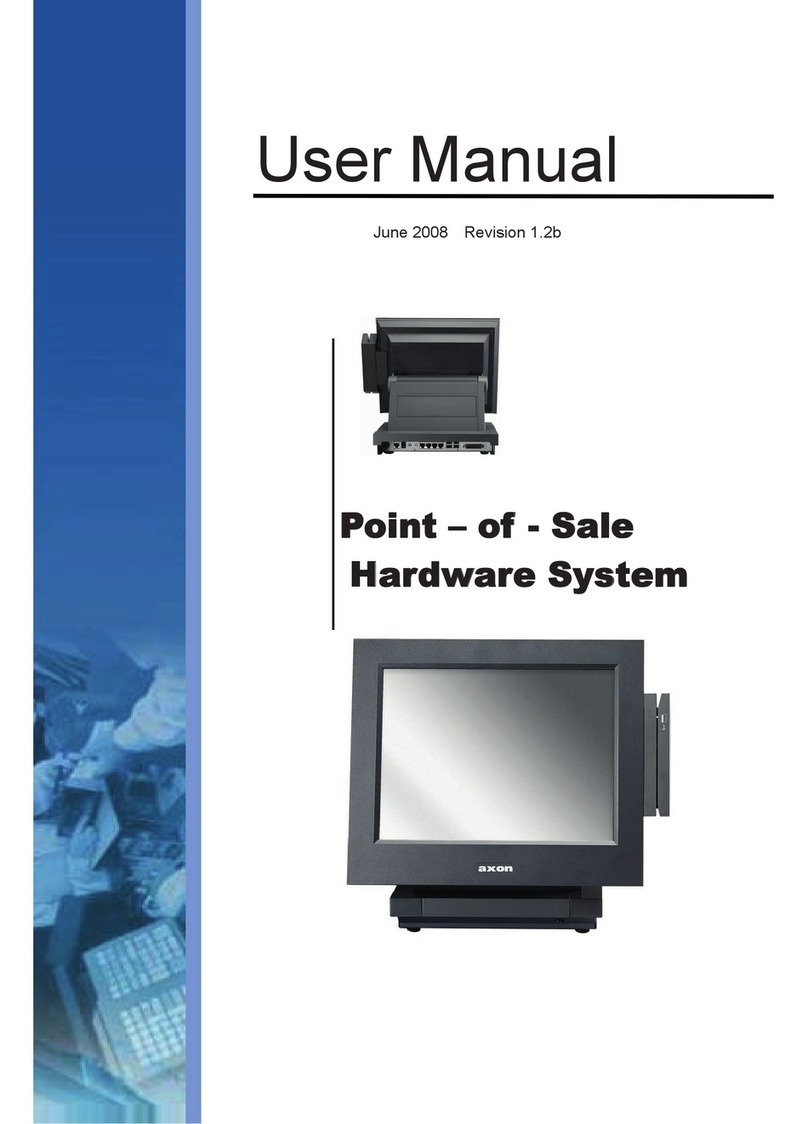Axon POS3600 Series user manual