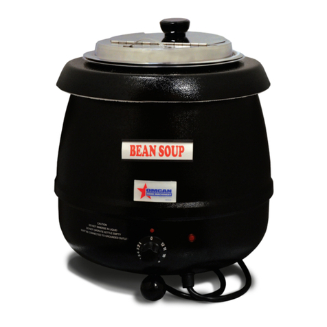 Omcan FW-CN-0010 instruction manual