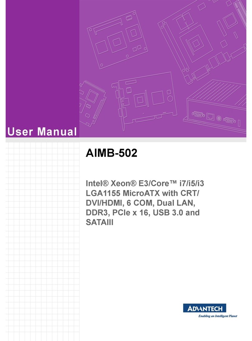 Advantech AIMB-502 User manual