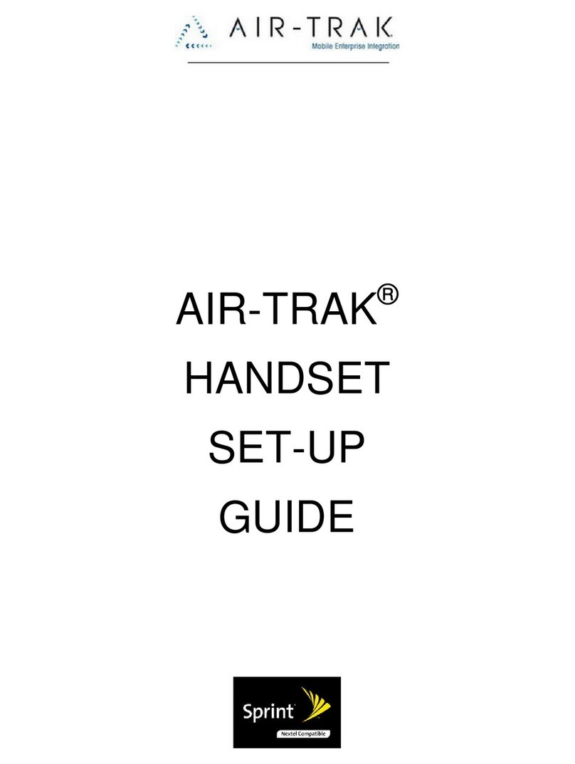 Motorola AIR-TRAK Setup guide