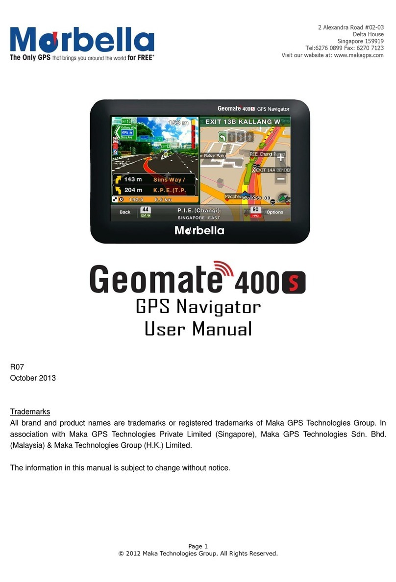 Maka Technologies Geomate 400S User manual