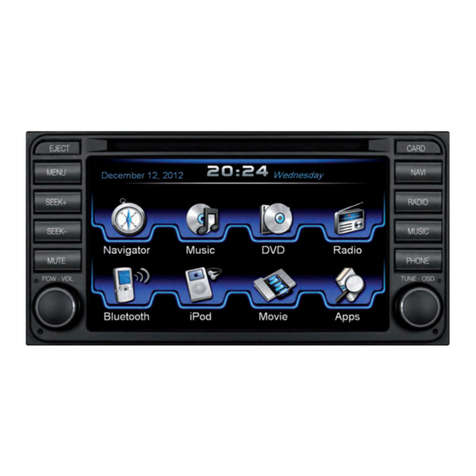 ESX Vision Naviceiver VN610 TO-U1 User manual